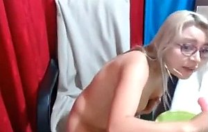  18yo teen pees and vibrator gagging on cam freecamgirls