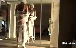 Amateur crossdresser in lingerie