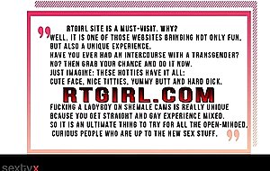 Blonde trans beauty webcam