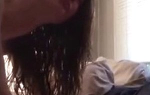 Sleeping teen has rough surprise when she wakes up