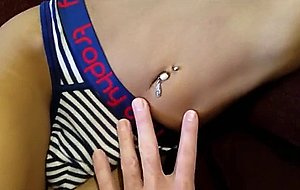 Daddy moans with pleasuring breeding twink 