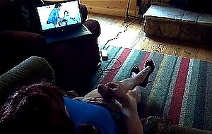 Cd watching porno & wanking