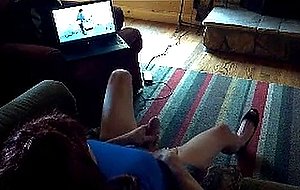 Cd watching porno & wanking