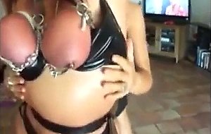 Heavy duty amateur lesbian pain and pentrations 