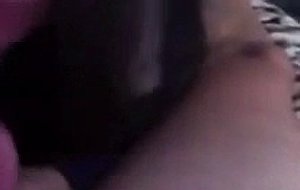 Cute amateur teen sucks cock and swallows cum