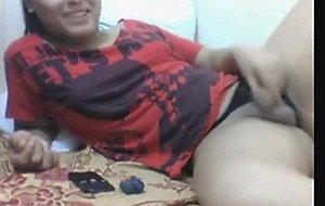 Hot brazil tgirl shows off her body