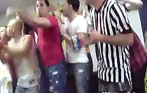 Jello Wrestling At A College Party