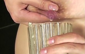 Lactamanija- amateur milking in glass 