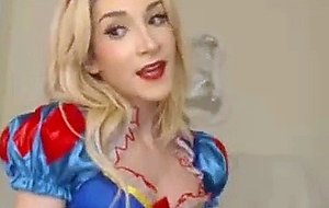 Cassie b. lost files- snow white with a penis