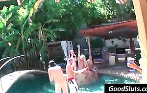 College babes love sex with friends