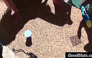 College babes love sex with friends