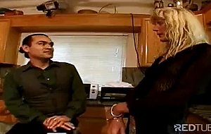 Mature blonde ts got analed