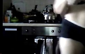 Housewife in her kitchen 