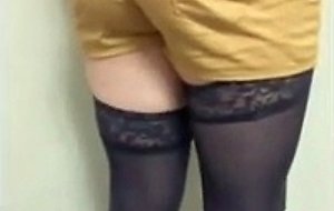 Nice plump booty on teen 