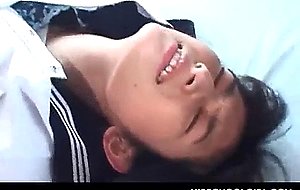 Lusty school teacher banging his delicate students tiny quim