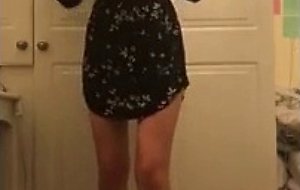 Cute british blonde loves selfies 