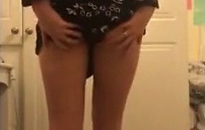 Cute british blonde loves selfies 