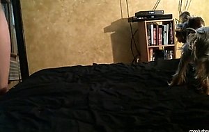 Jocelyn fucks her hairbrush 