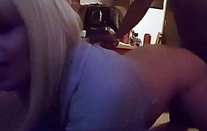 Blonde taking bbc
