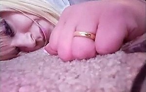 Blonde taking bbc