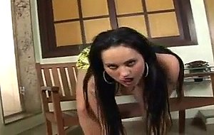 Blonde ts fucks brunette girl