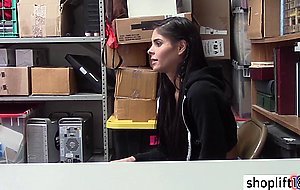 Small tits latina banged by a bad cop with big cock