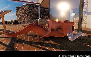 Beautiful 3D Futanari with Big Cock