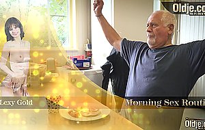 Her morning routine includes dick hd porno