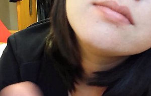Wifey giving blowjob