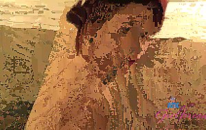 Lola takes your cock in her ass, and you cum in her pussy