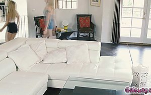 Lilly and Lexi teamed pleasuring their sugar mommys milf pussy