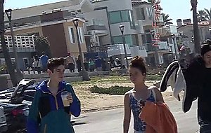 Teen in sweet one piece