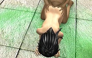 Humanoid and Machine Fuck 3D Girl