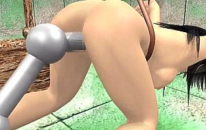 Humanoid and Machine Fuck 3D Girl