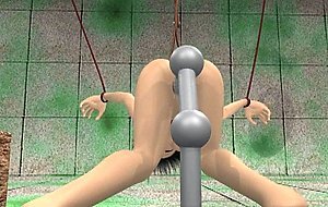 Humanoid and Machine Fuck 3D Girl