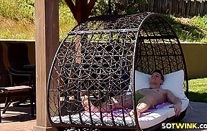 Twinks enjoy bareback sex...
