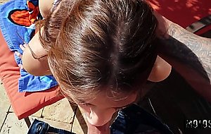 Teen Anal Queen Isabel Squirts During POV Anal 