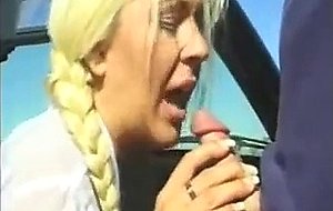 Naughty Nympho Goes For A Ride