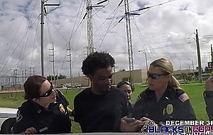Breasty sweet sluts in cop uniform 