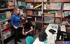 Irresistibly Handsome Thief Made Officer Krissy Horny as Fck