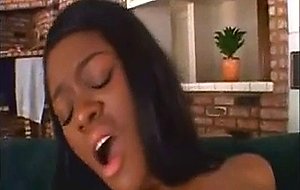 Brand New Ebony Slut Bambi Bliss Takes A Cock Really Well