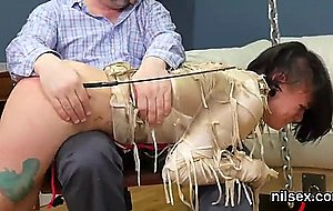 Flirty teenie is taken in anal hole asylum for awk 