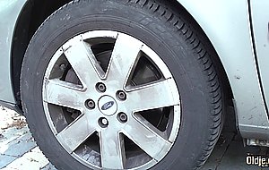 Hot teen blonde gets hardcore fucked by very old man