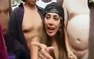 Jasmine St. Claire Park Gangbang
