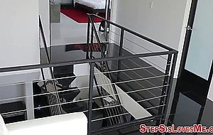 Teen stepsister smashed doggystyle 