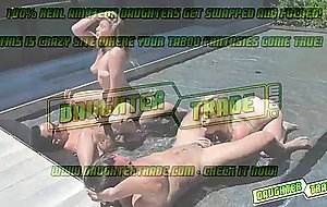 Daddies eat the babes tight pussies 