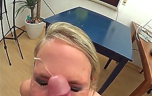 Blond german milf cumshot compilation 