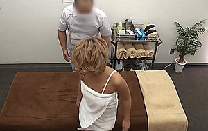 Asian girl oiled, massaged and...