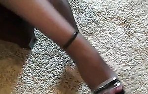 Milf pantyhose footjob 