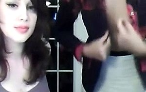 Stunning teens on webcam